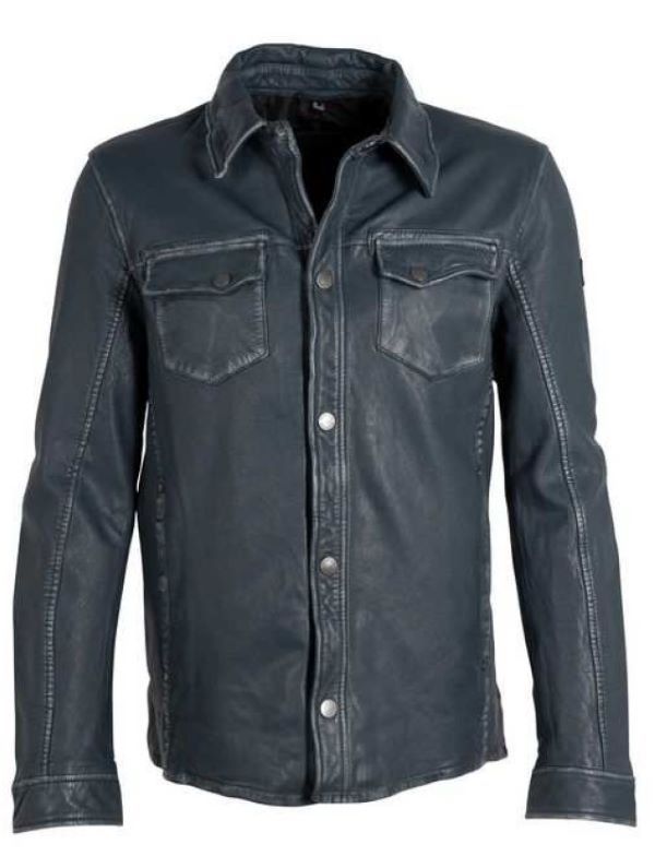 MAURITIUS LEATHER JACKET - WAKE_RF - Mauritius