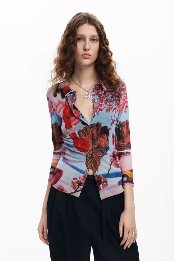 DESIGUAL BLOUSE - 24WWTK84 - Desigual