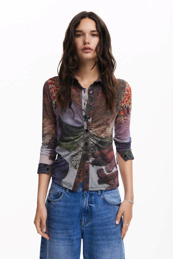 DESIGUAL BLOUSE - 24WWTK57 - Desigual